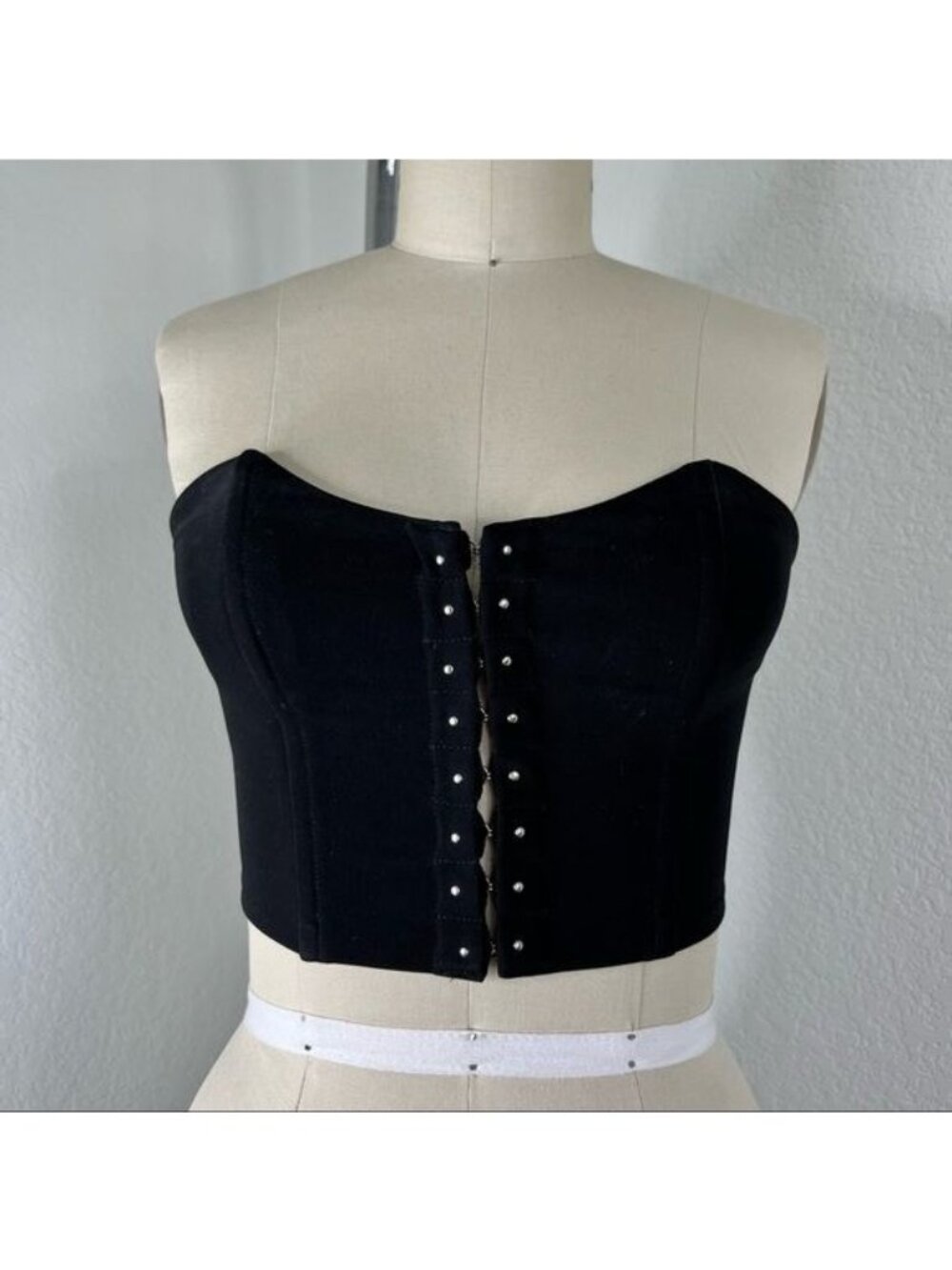 H:ours REVOLVE Studded Hook Eye Bustier